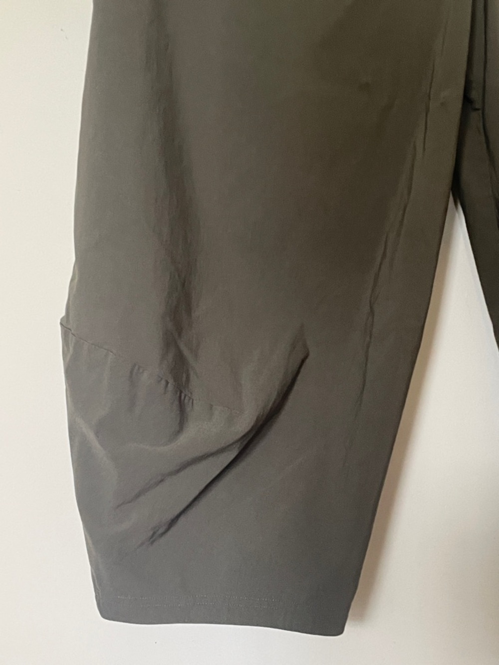 Rundholz Black Label SS2023 344 Olive Green Techno Stretch Pants - Picture 6 of 11